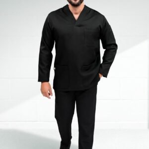 V-Neck Full Sleeve Scrub For Men