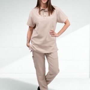 Polo Half Sleeve Scrub For Women