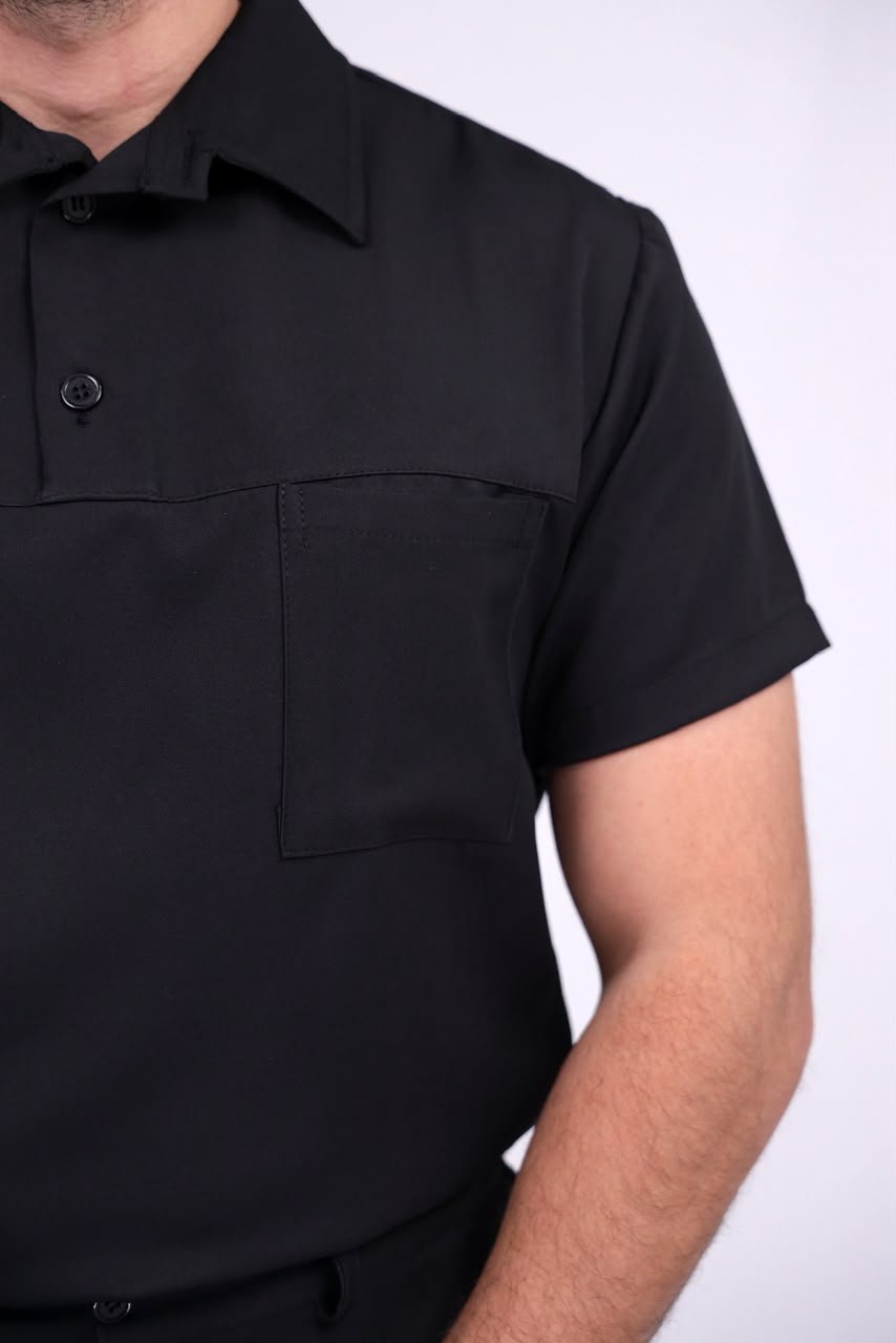 Polo Half Sleeve Scrub For Men - Image 12