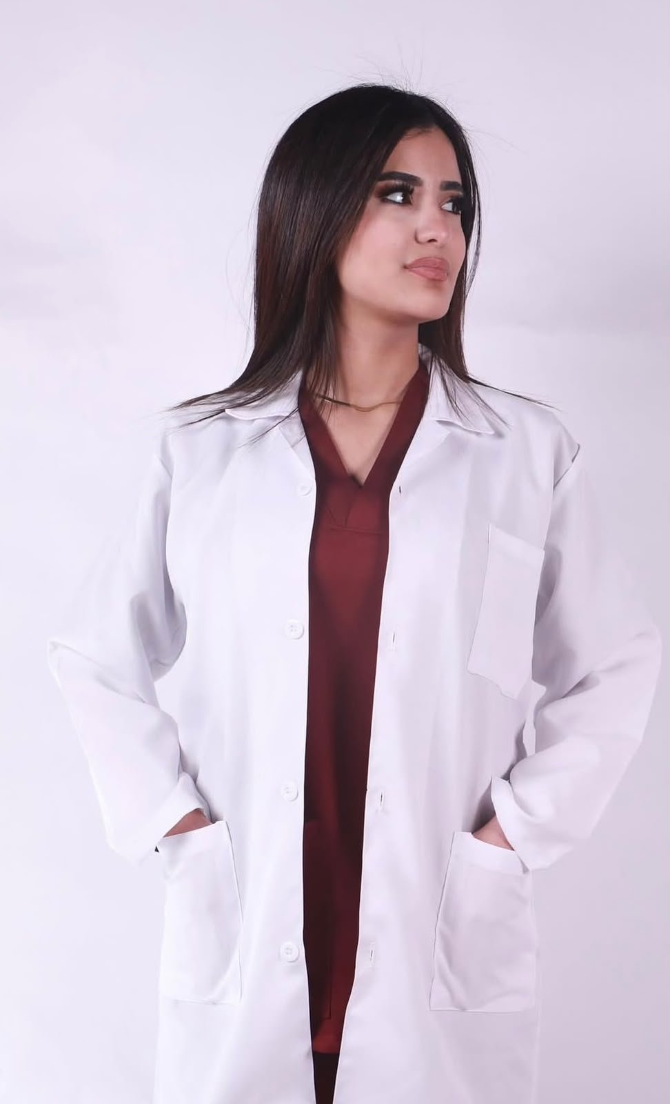 Polyester Labcoat For Women