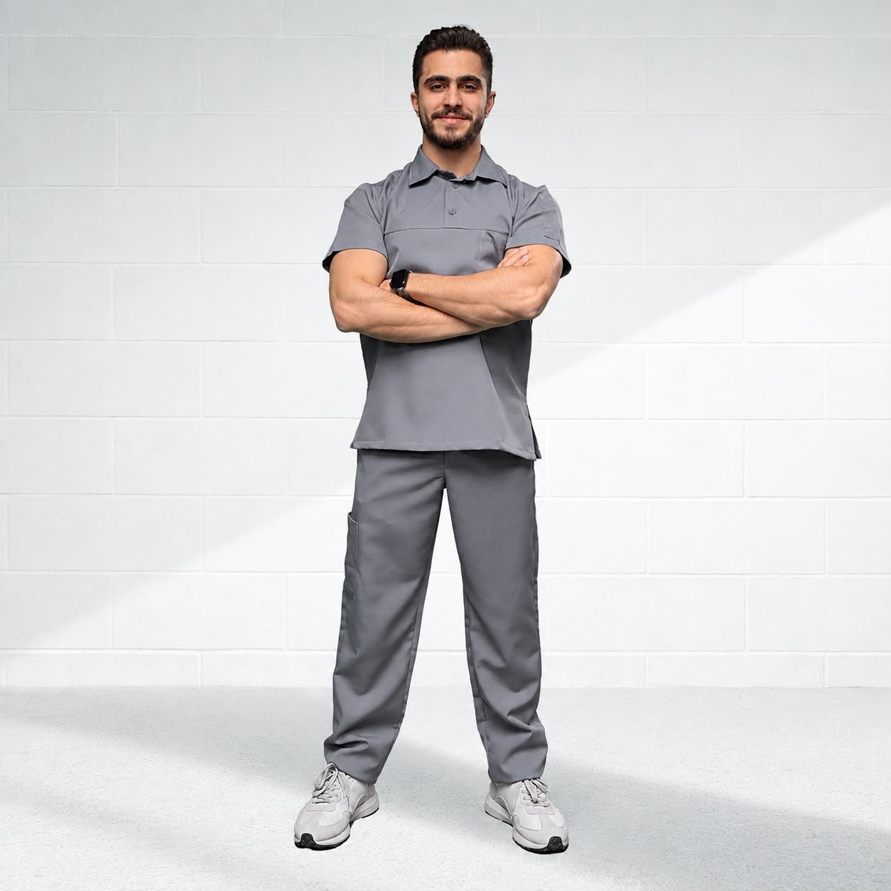 Polo Half Sleeve Scrub For Men